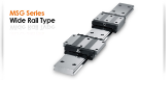 PMI MSG Series Wide Rail Type MSG-S